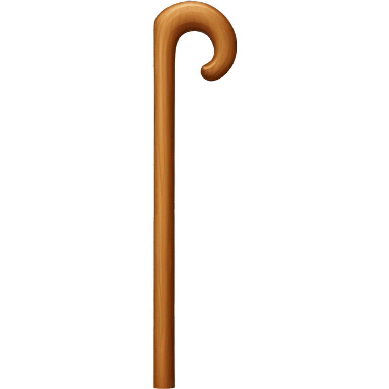 wooden cane emoji