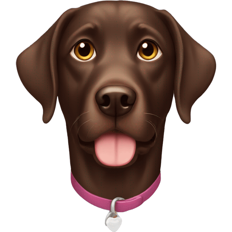 Chocolate Lab  emoji