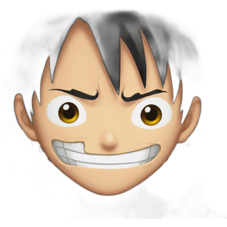 Luffy one piece gear 5 emoji