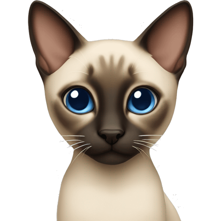 Siamese cat emoji