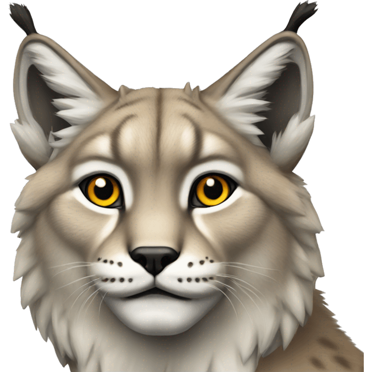 Canadian-lynx full body emoji