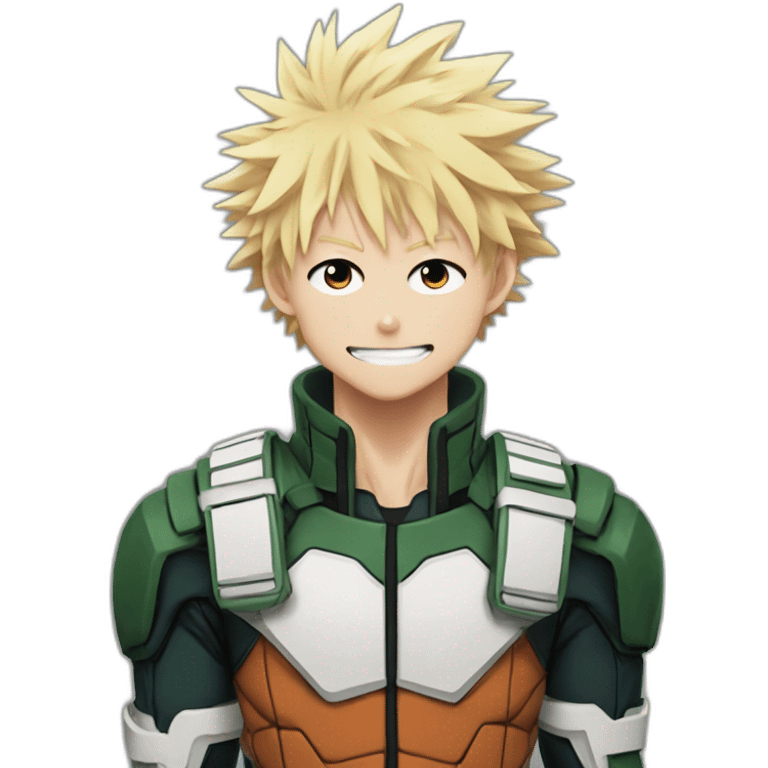 Bakugo my hero academia neutral emoji