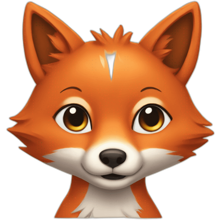 Loved fox emoji