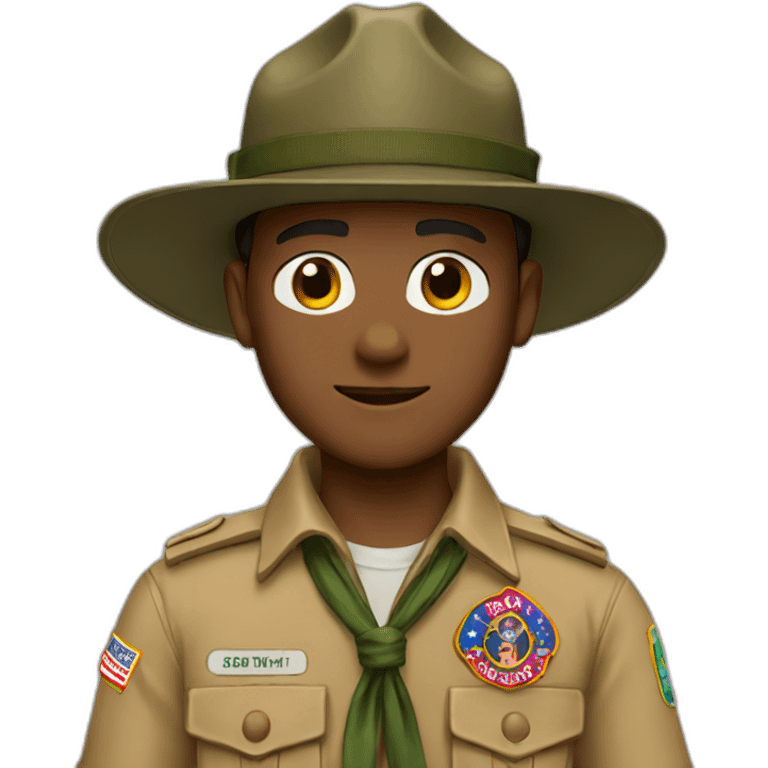 Boy scout  emoji