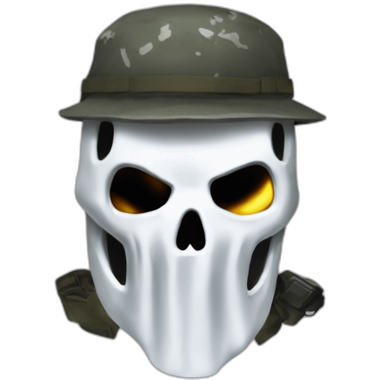 Ghost from Call of Duty Modern Warfare 2 emoji