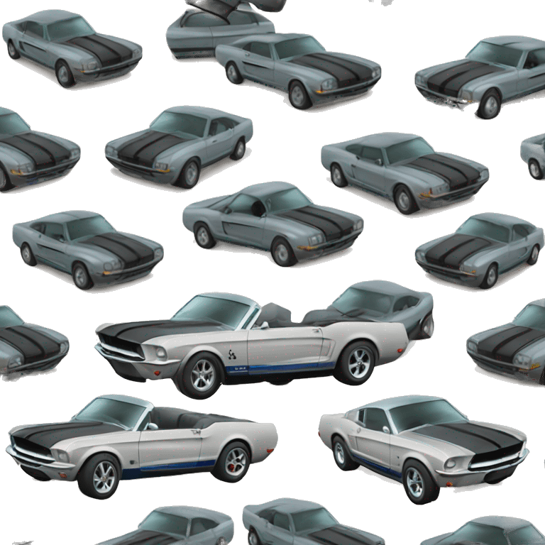 Mustang car emoji