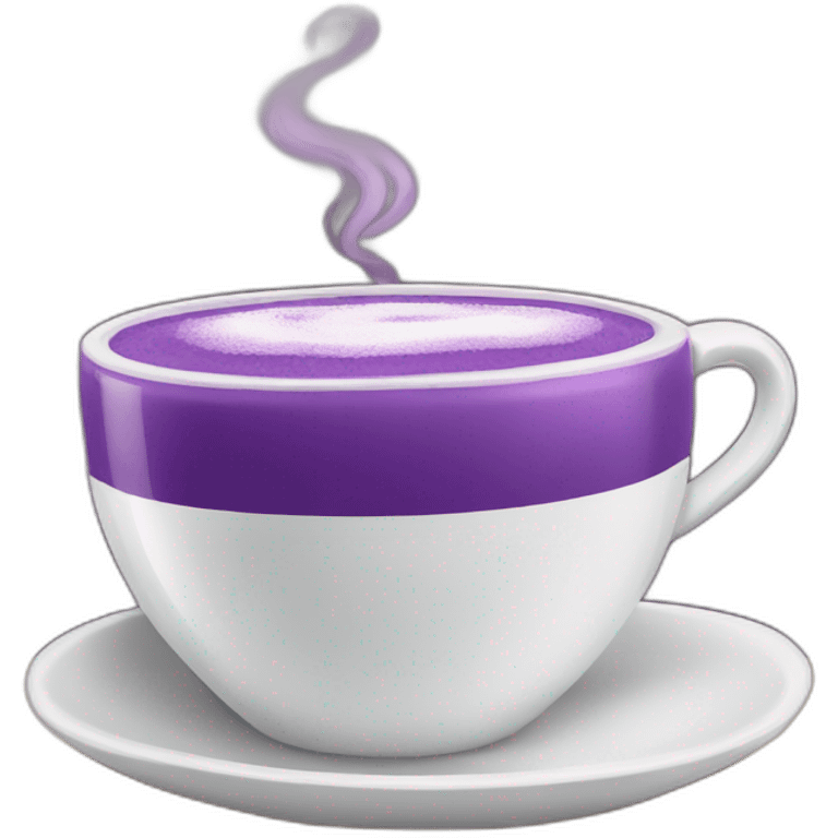 café roxo emoji