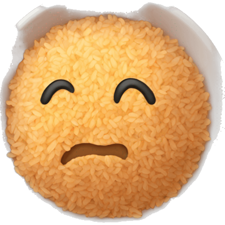 Spicy rice  emoji