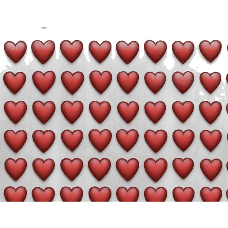 a blood red gothic heart emoji emoji