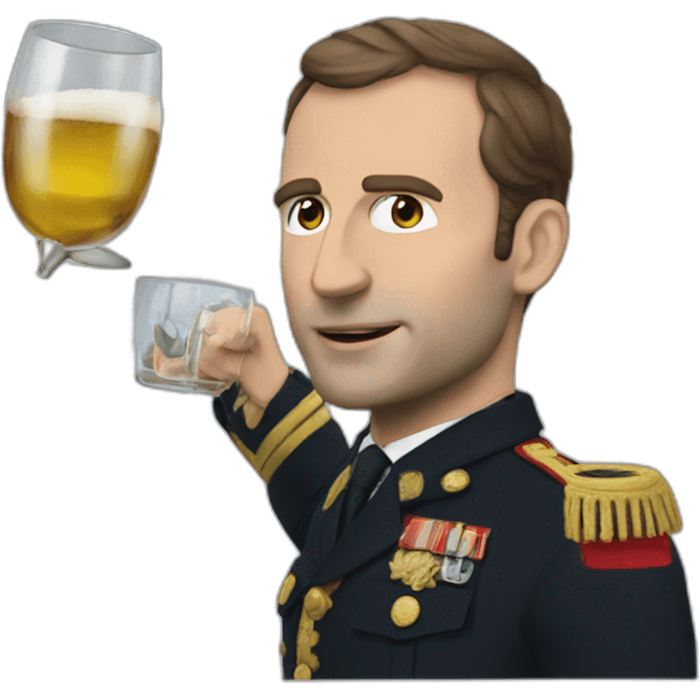 macron-with-marine-drunk emoji