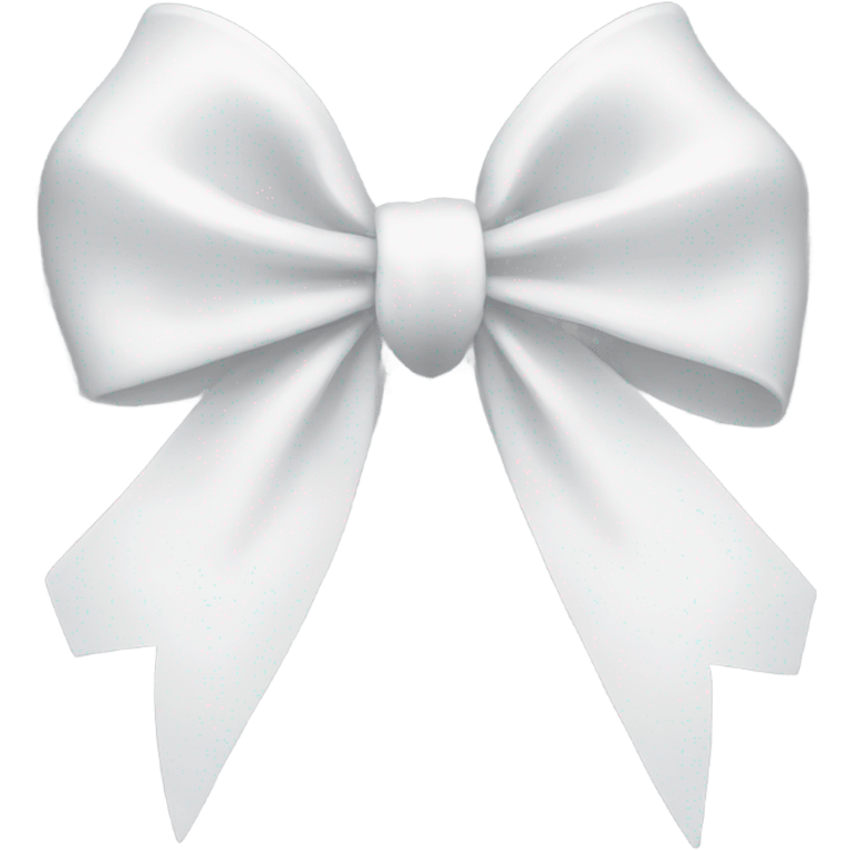 white bow  emoji