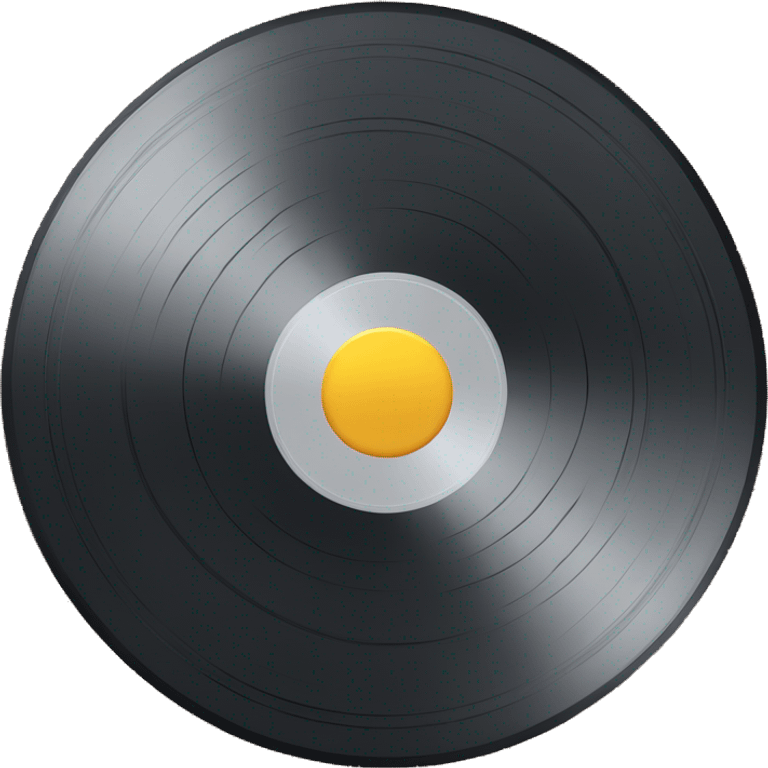 Vinyl record emoji