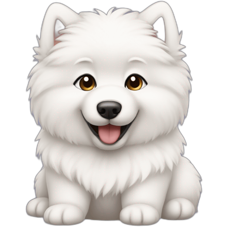 Baby Samoyede emoji