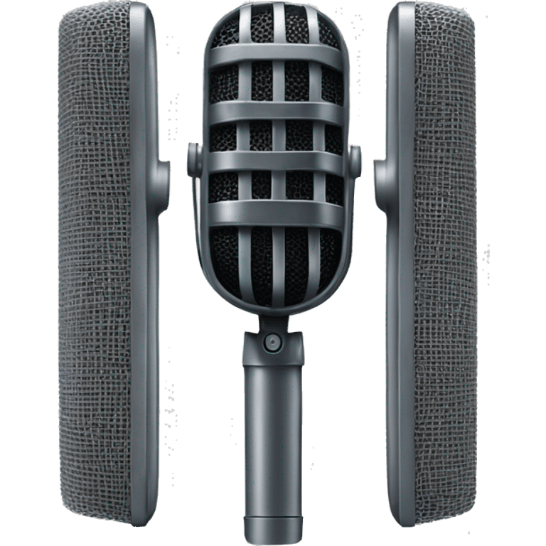 Neumann microphone emoji