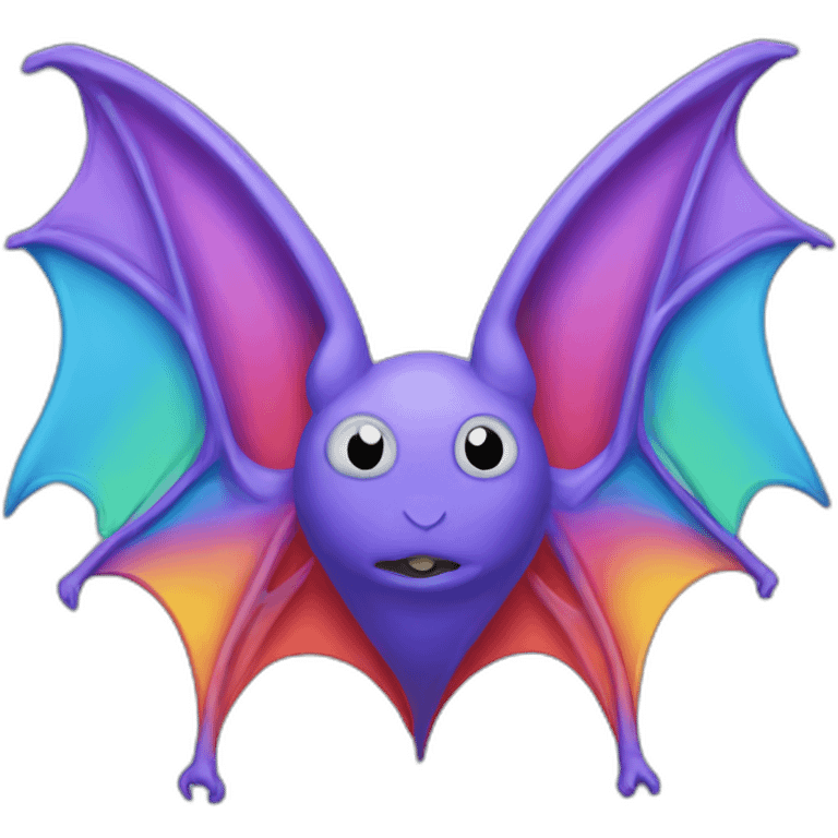 Puzzle Bat alas colours autism parts emoji