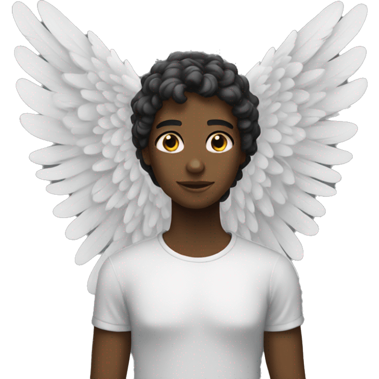 black angel wings emoji