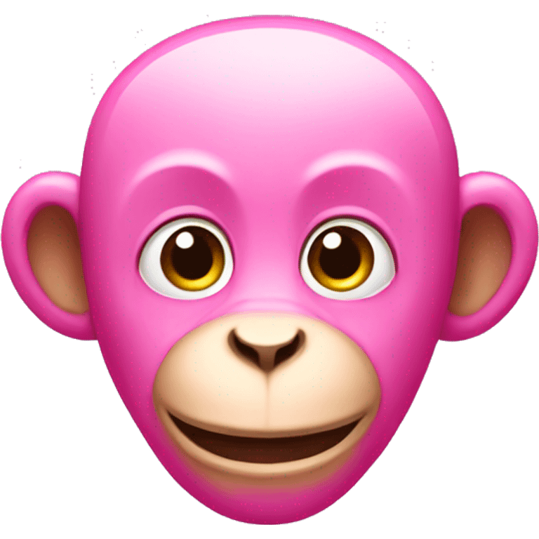 Pink Monkey emoji