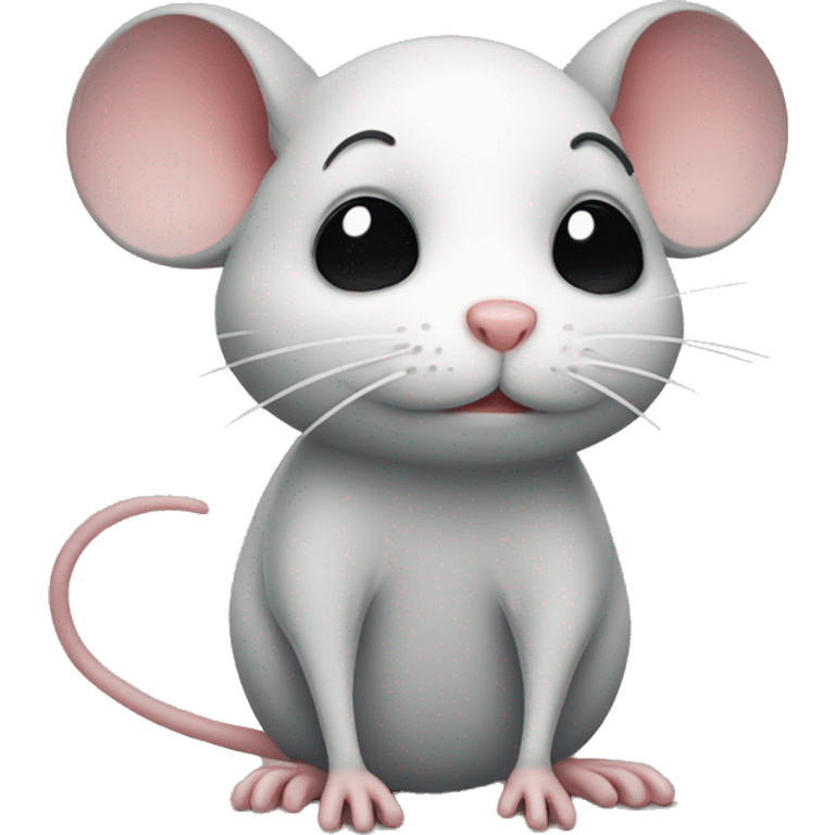 little sad mouse emoji