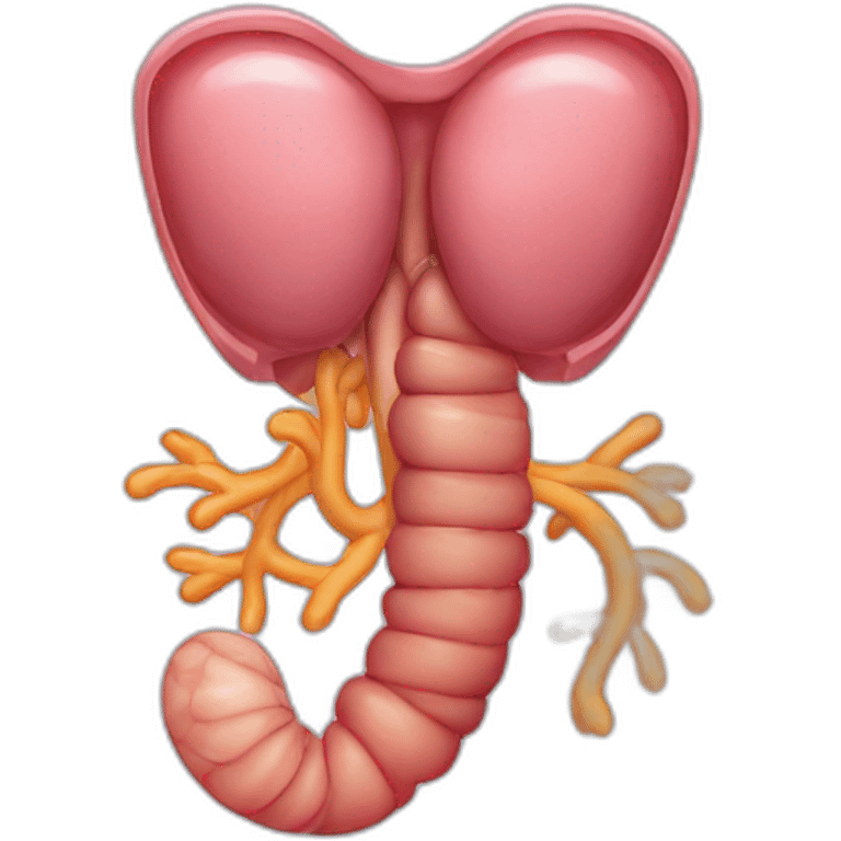 colon organ emoji