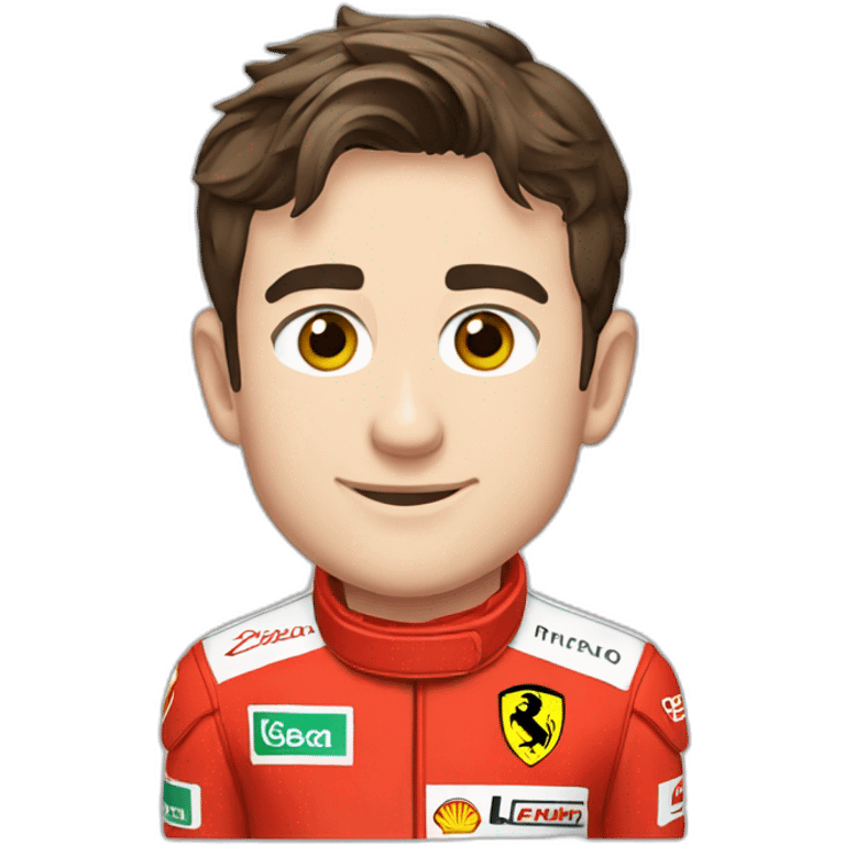 Charles Leclerc Ferrari emoji