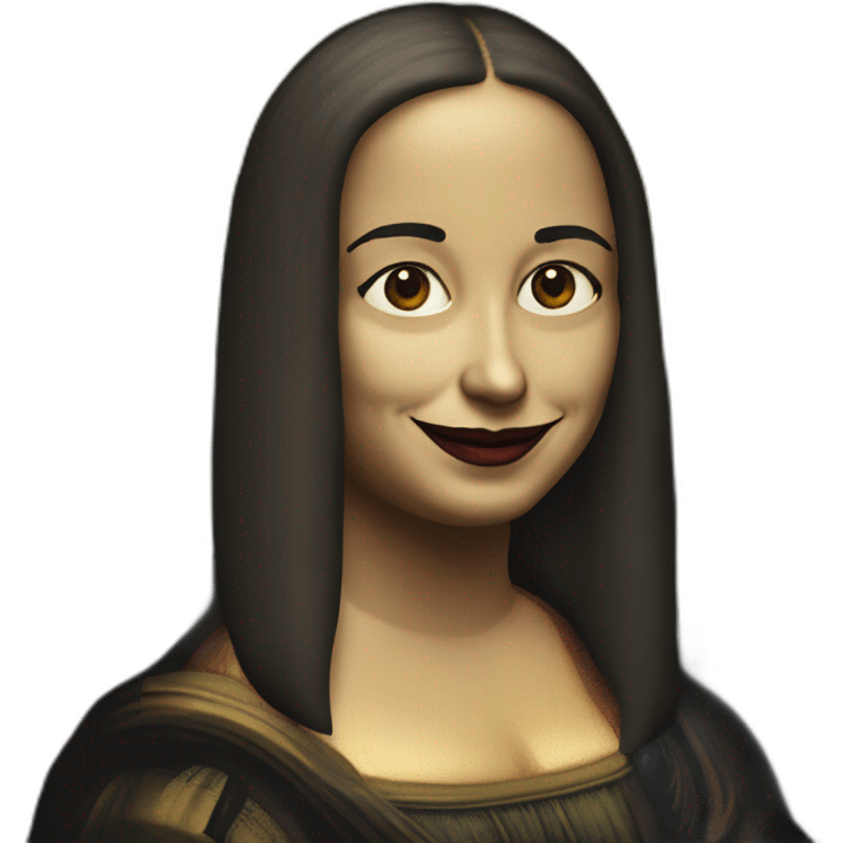 A-clown-is-mona-lisa emoji