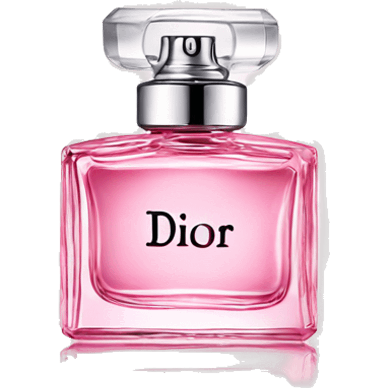 dior perfume pink emoji