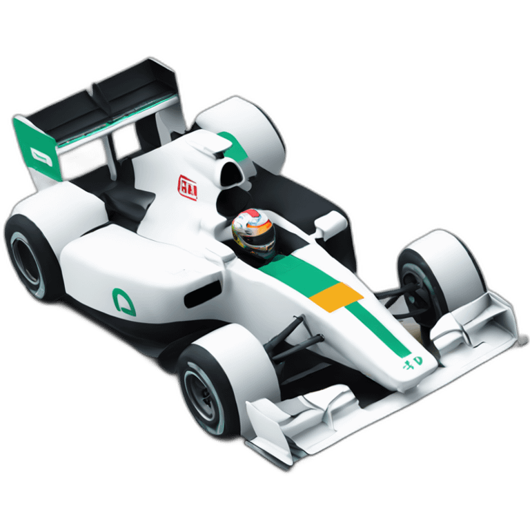 F1 car emoji