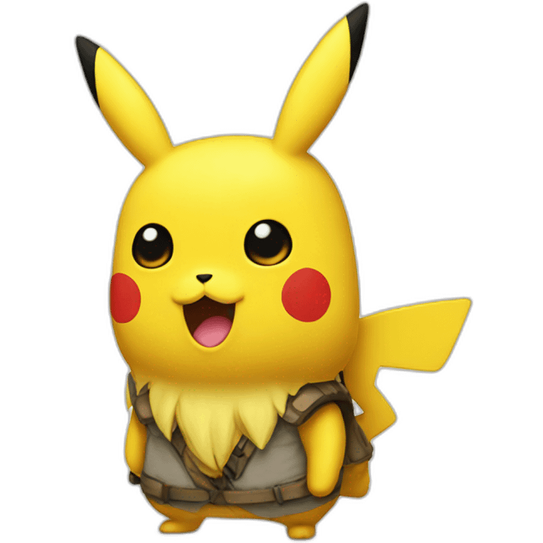 Pikachou emoji