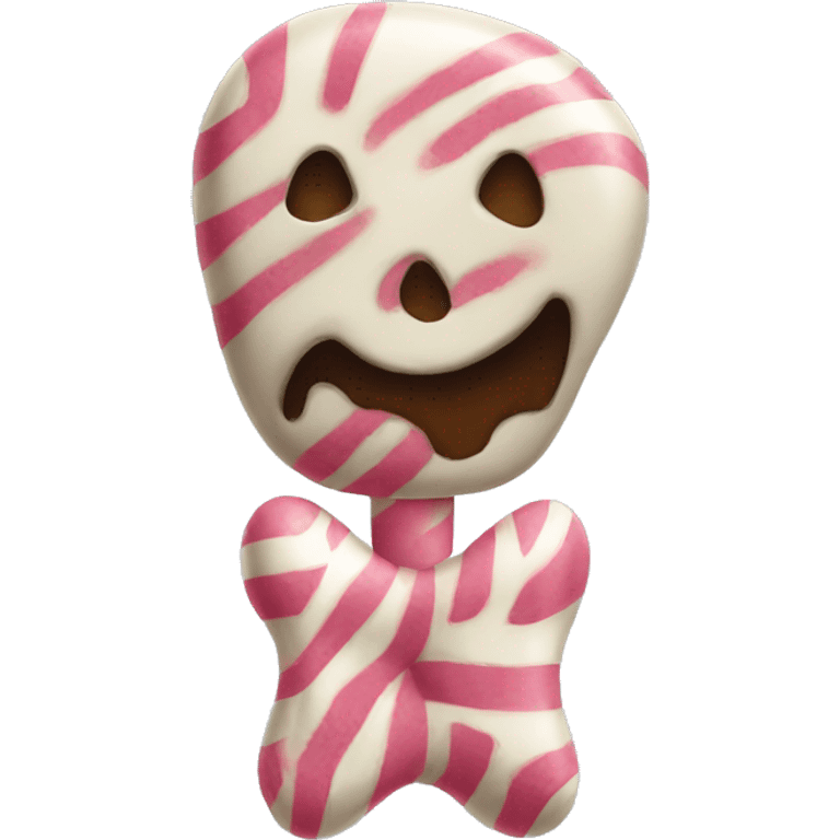 candy + bone emoji