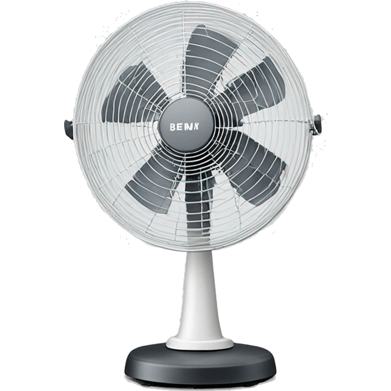 Cute white classic Stand fan emoji