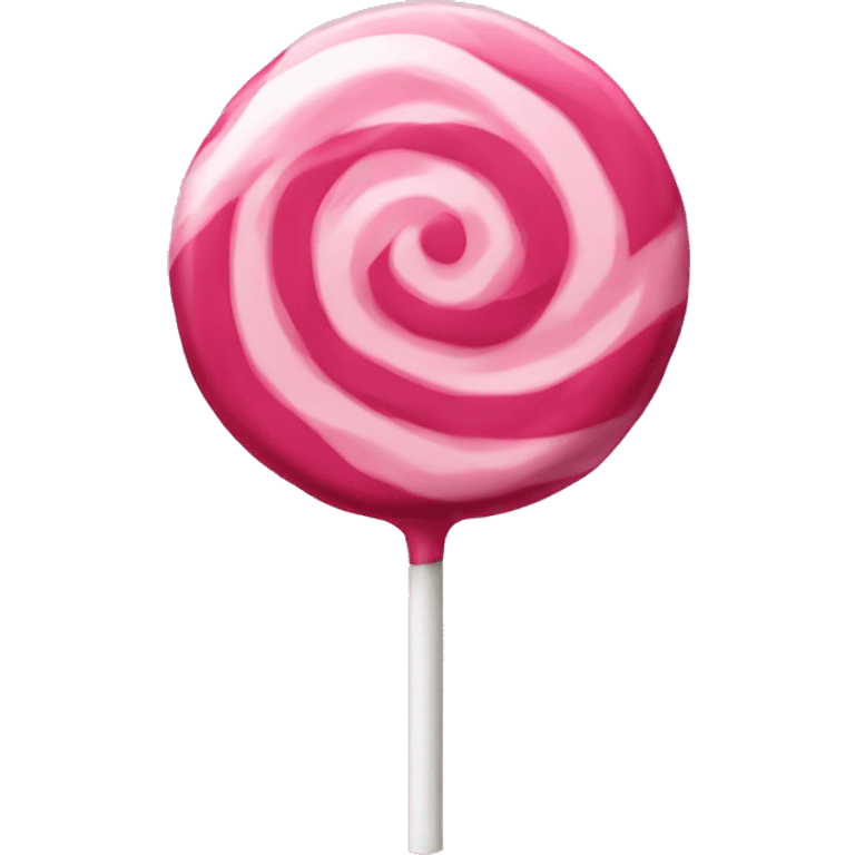 Pink lollipop  emoji