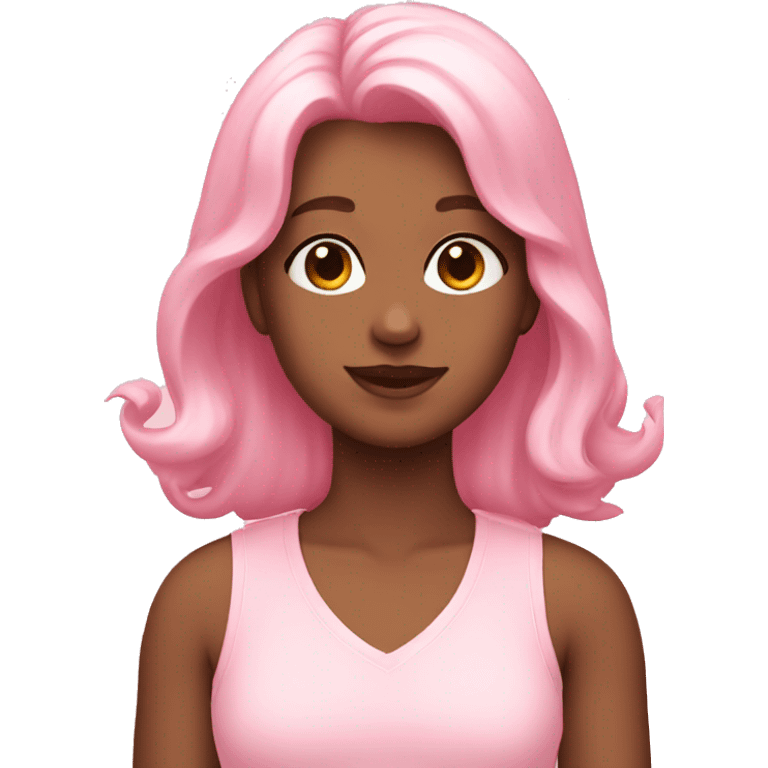 Pastel pink hart  emoji