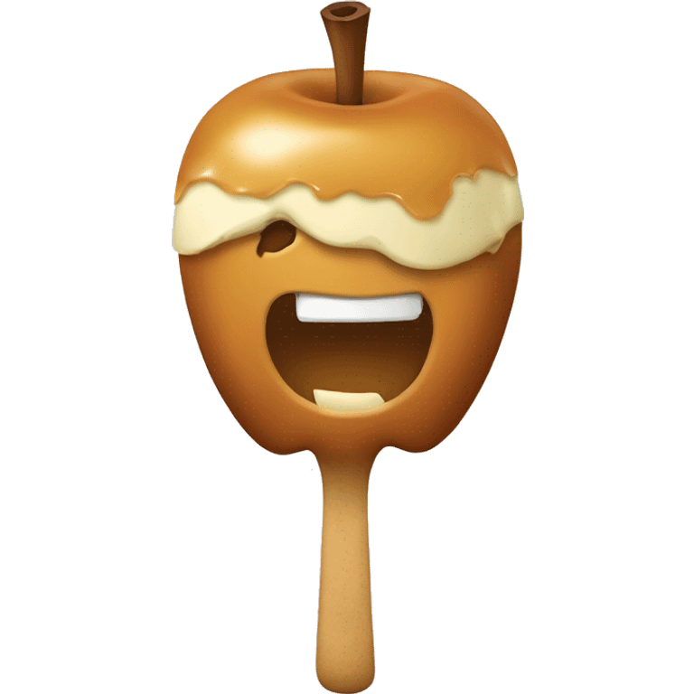 Caramel apple martin emoji