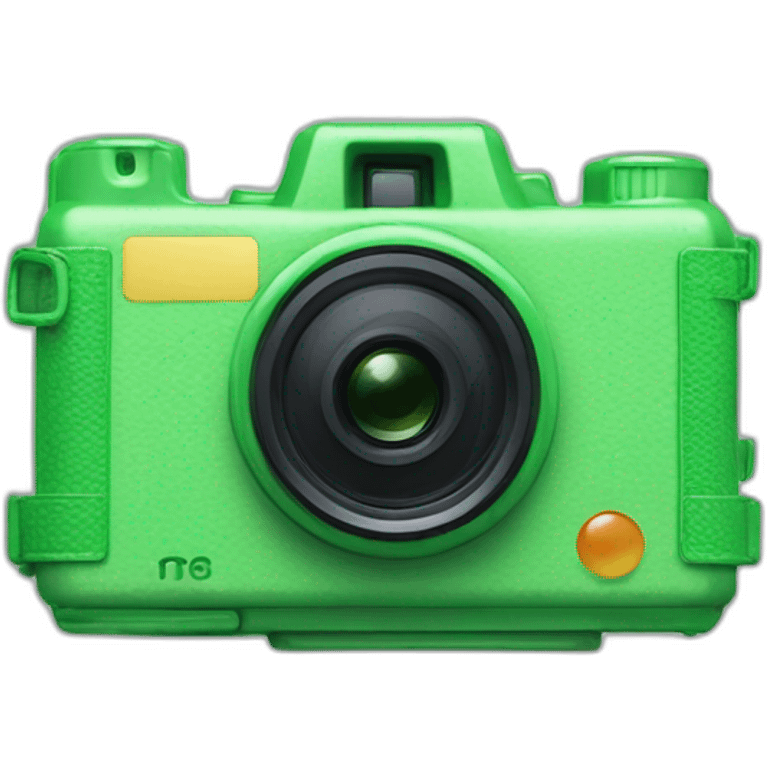 green disposable camera emoji