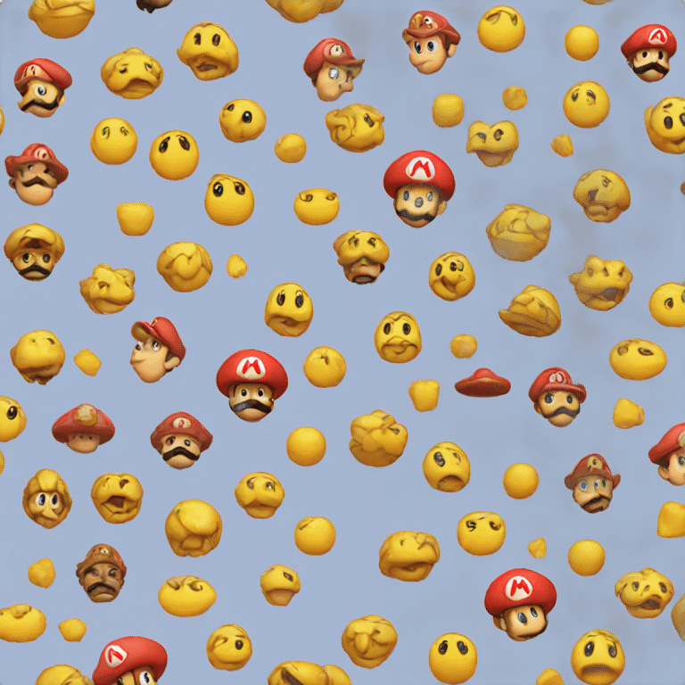 Super mario 2d emoji