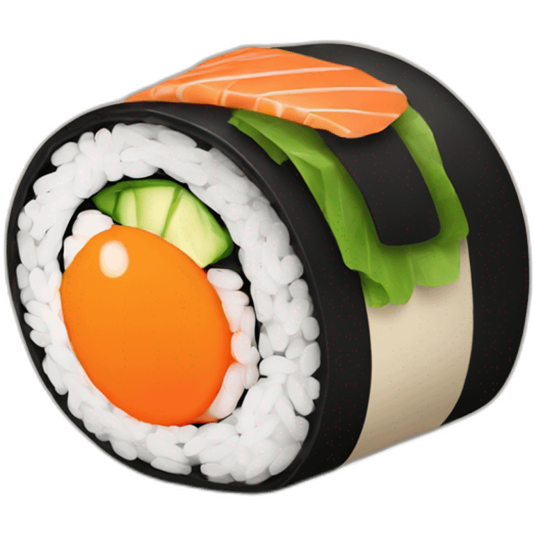 one sushi roll emoji