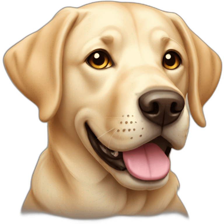 Labrador dog emoji