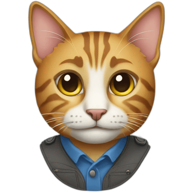 Work Cat emoji