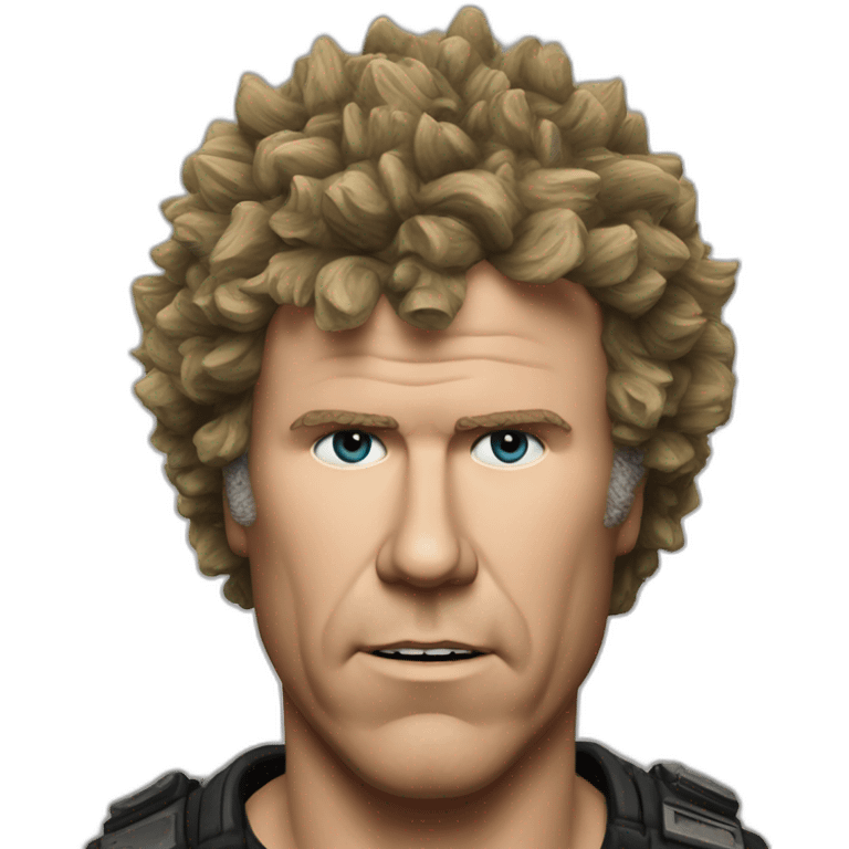 Crust Punk Will Ferrell emoji