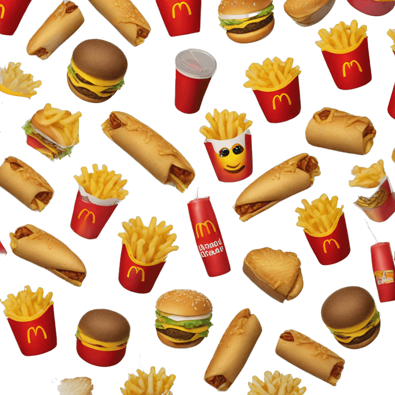 McDonald’s happy meal emoji