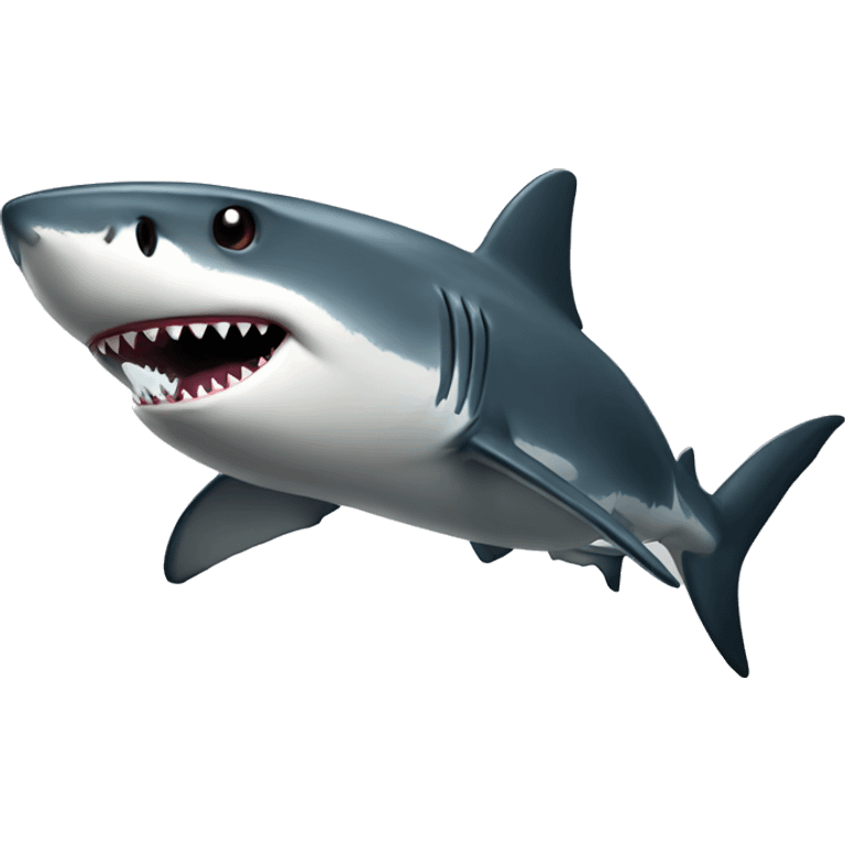 shark black emoji