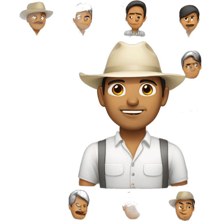 Mexican working emoji