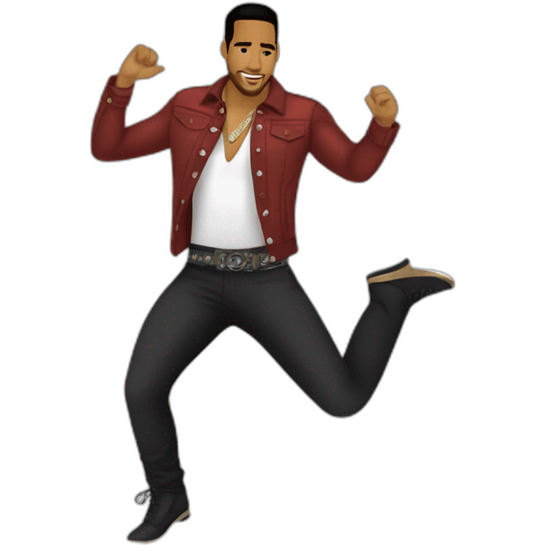 Romeo santos bailando emoji