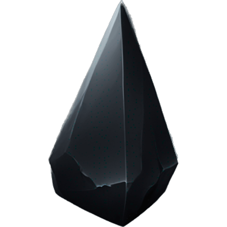 Black shard emoji