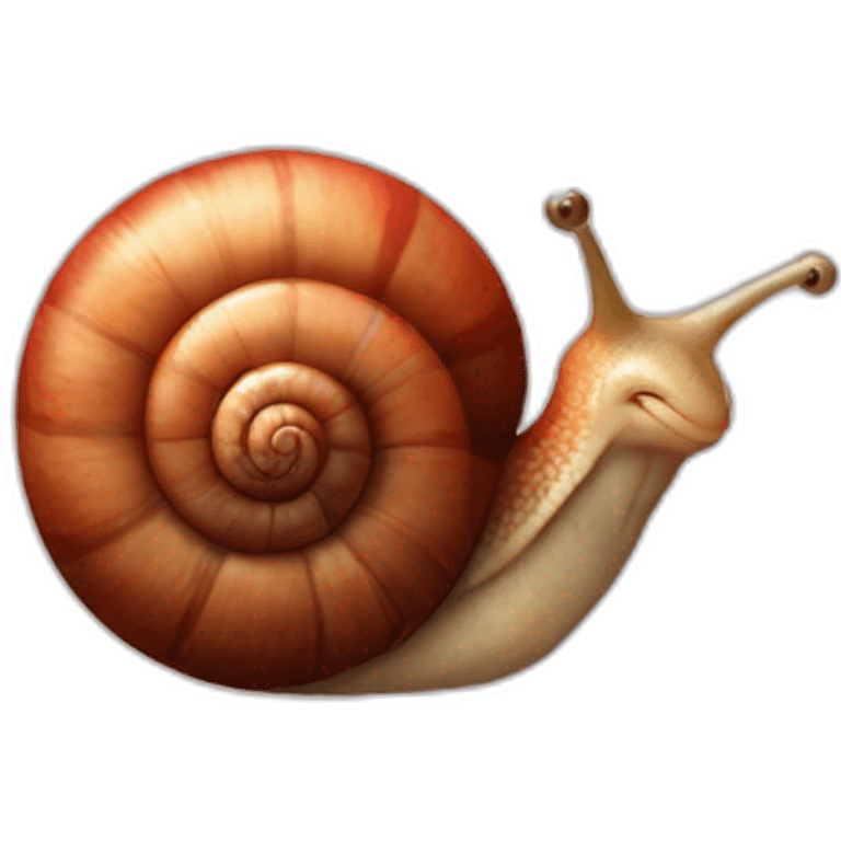 Snail heart emoji