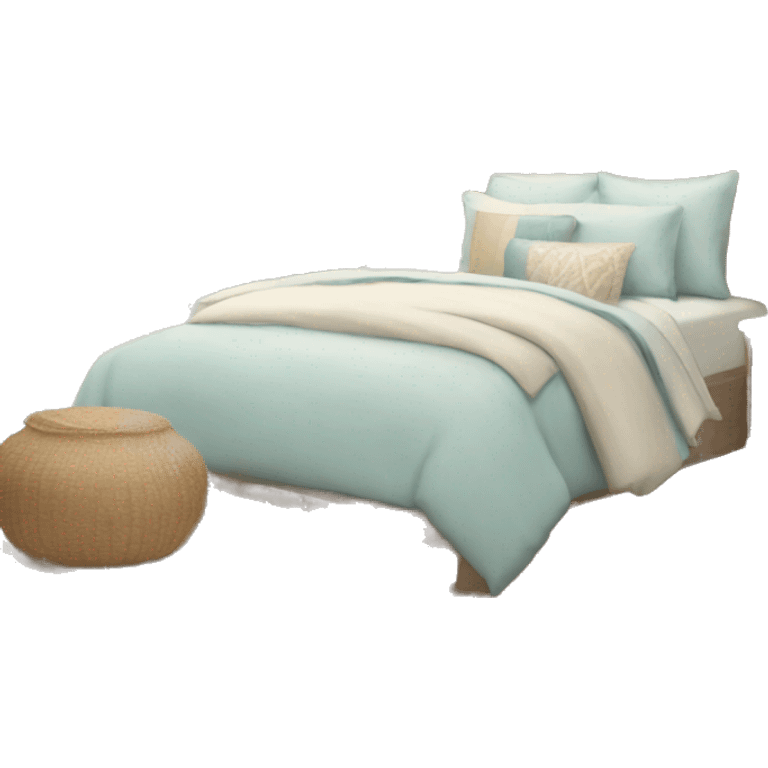 Cute coastal bedroom aesthetic  emoji