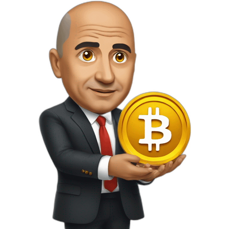 boyko borissov holding bitcoin emoji