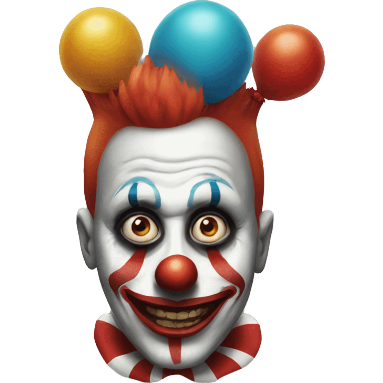 clown scary emoji