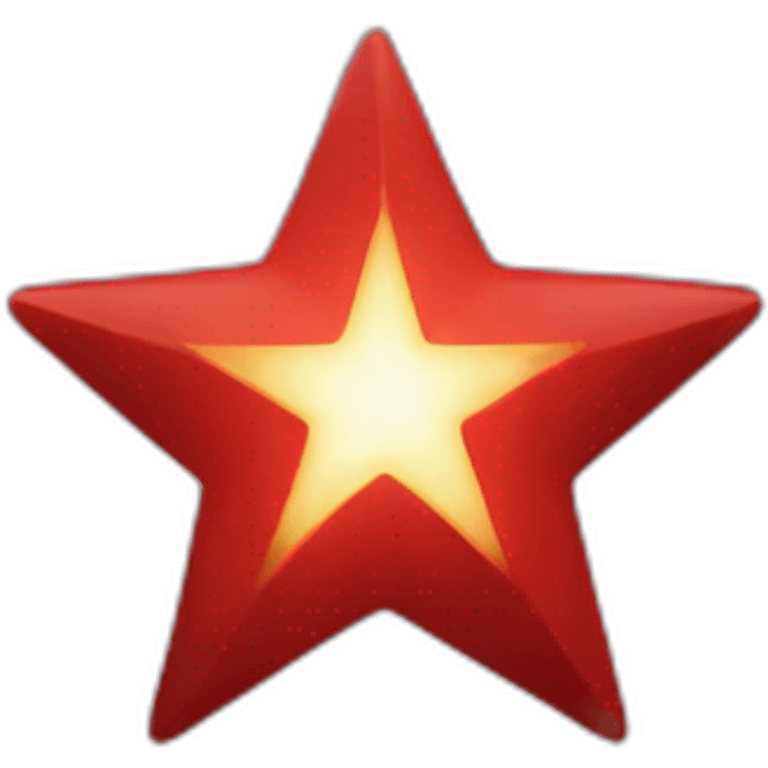 red star in the sky emoji