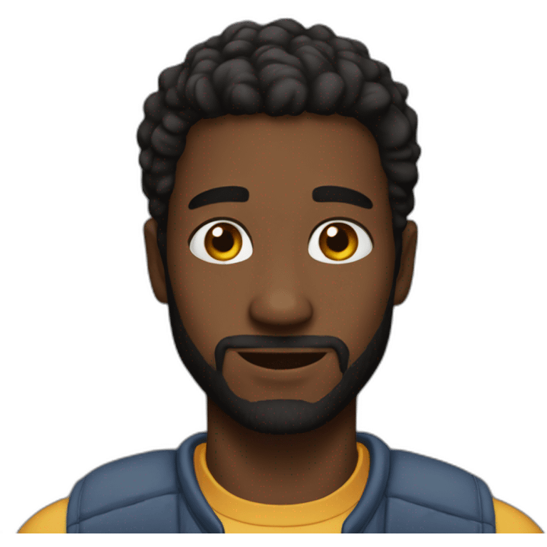 Arseny's black friend emoji